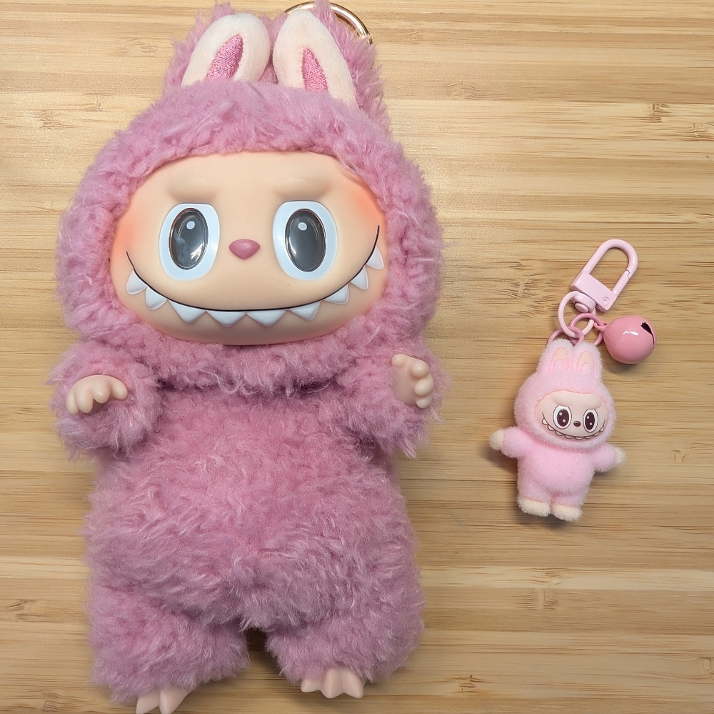 Labubu Keychain With Bell - Picture 2 of 2
